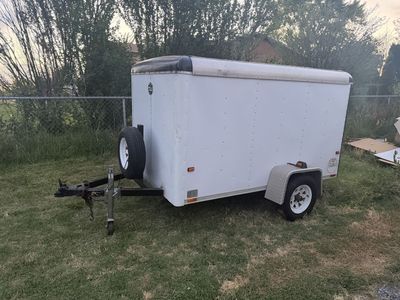 Wells Cargo 5x8 enclosed trailer