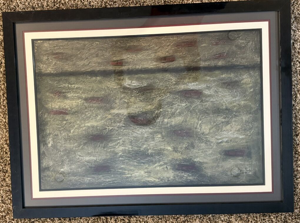 Wall Art - Henry Miller Abstract Custom Framed (33 x 44)