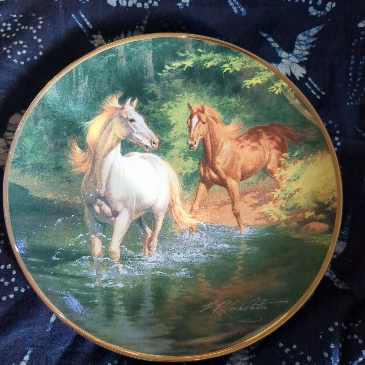 Kirk Reinert collectors plate