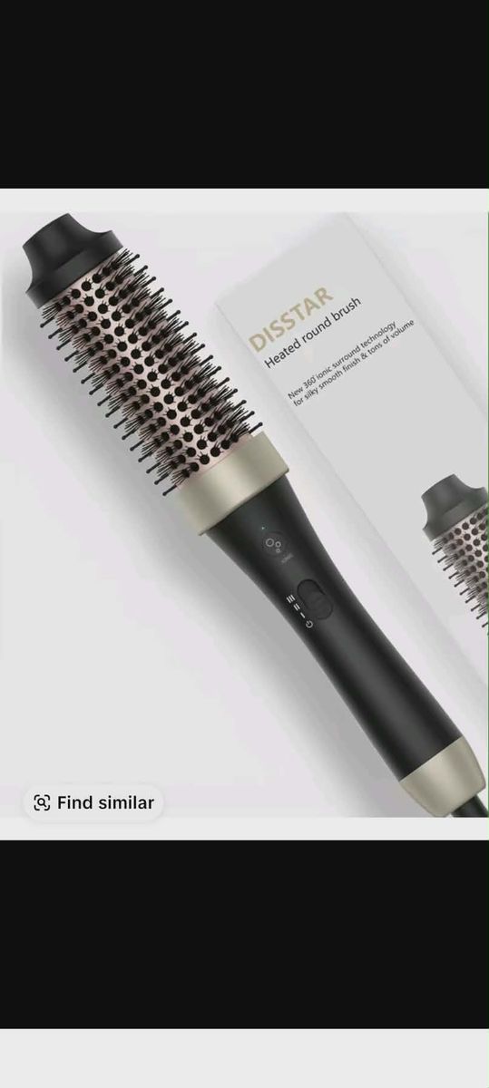 BRAND NEW Disstar Heated Round Brush