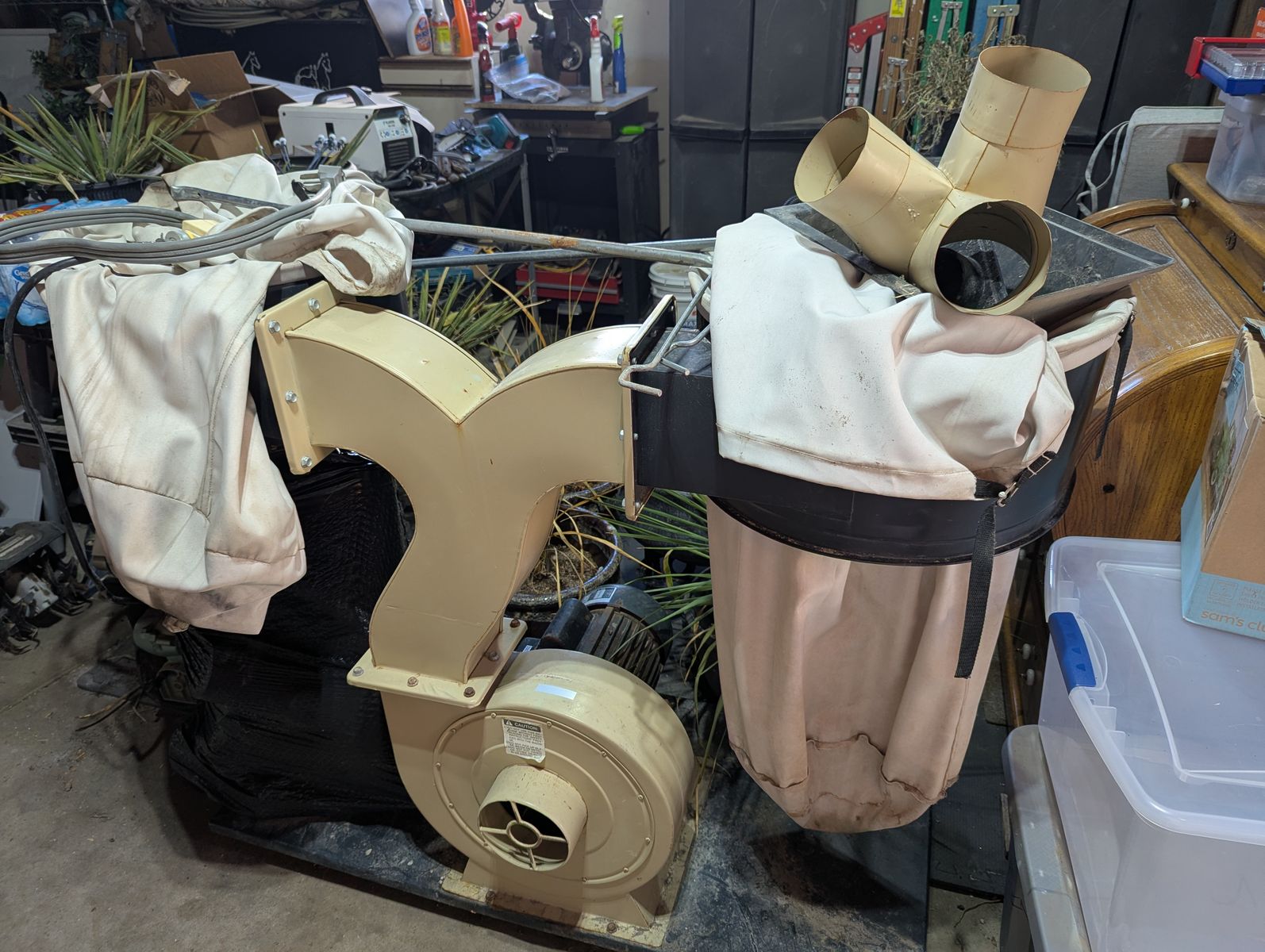 Belsaw Double Bag Dust Collector