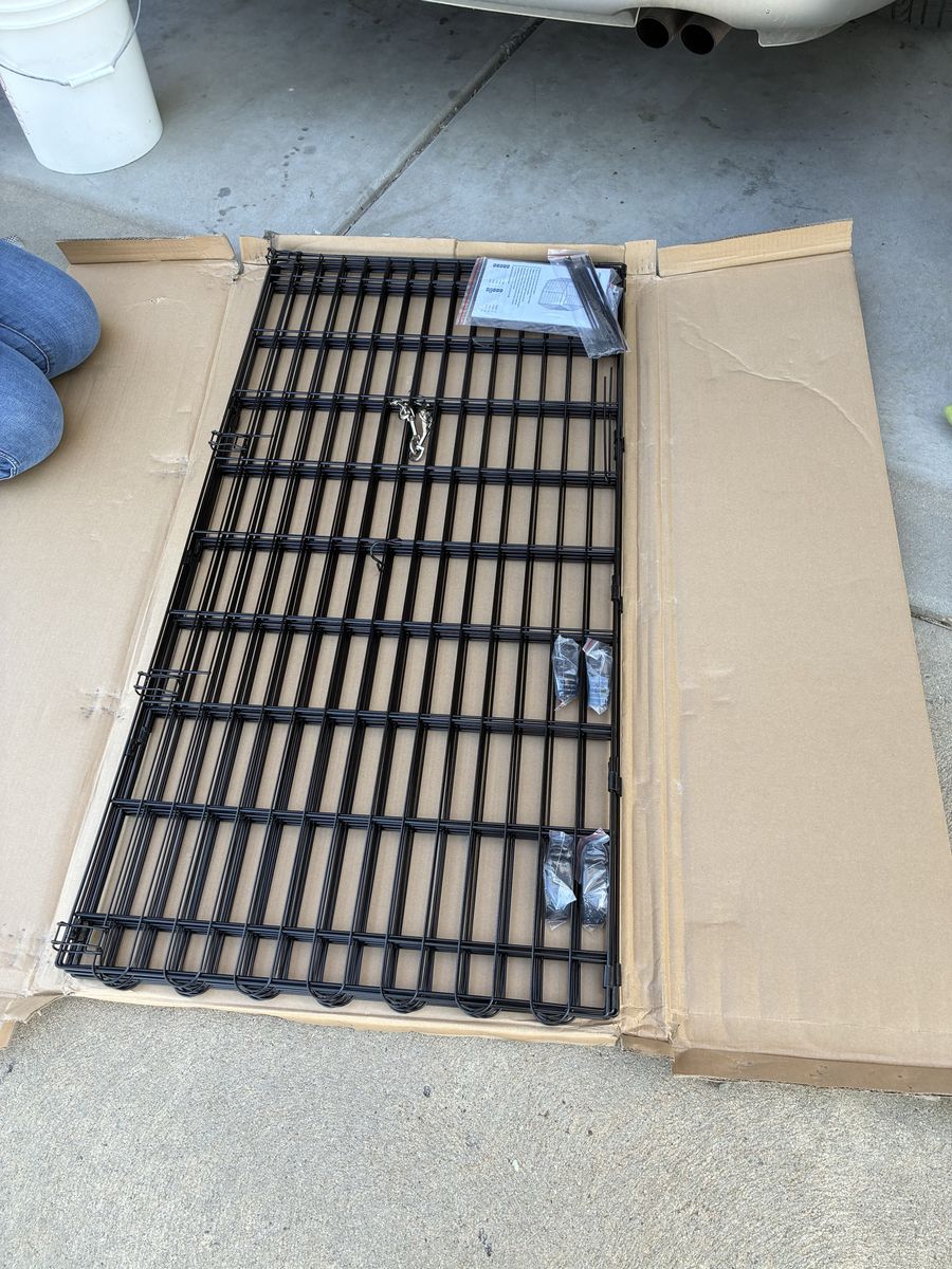 New Black Metal Pet Playpen/Exercise Pen - 48" Tall - Foldable Indoor/Outdoor Dog Crate Fence