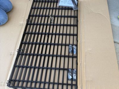 New Black Metal Pet Playpen/Exercise Pen - 48" Tall - Foldable Indoor/Outdoor Dog Crate Fence