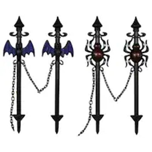 Dollar Tree Halloween Lawn Stakes, 21.5 in. Spider Bat 2 boxes available