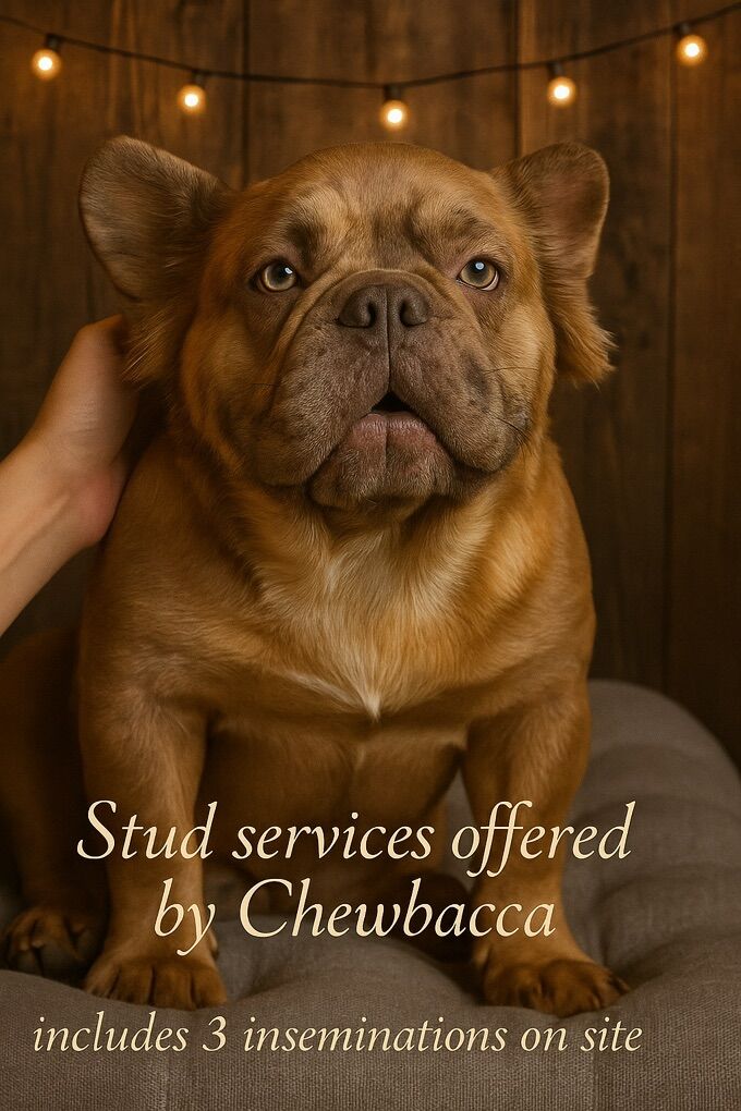 Elite Proven Fluffy French Bulldog Stud