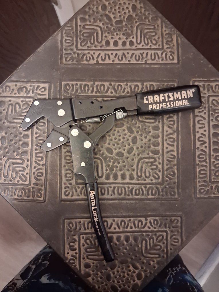 Craftsman Professional Auto Lock Locking Pliers Made in USA