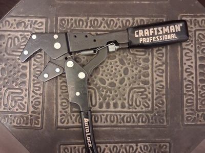 Craftsman Professional Auto Lock Locking Pliers Made in USA