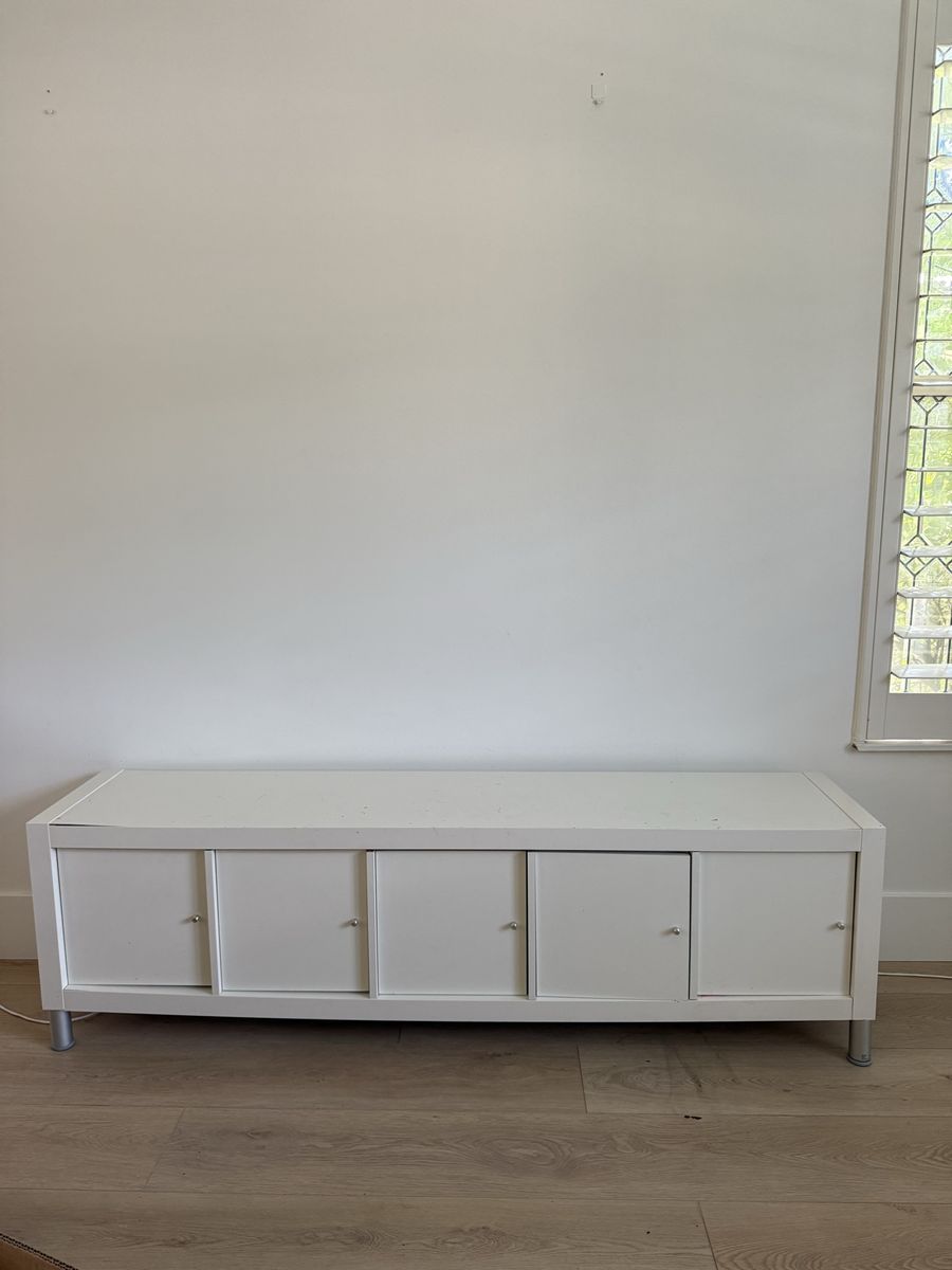 FREE — White Storage Cabinet / Credenza
