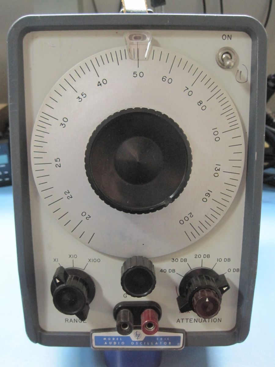 HP 201C Audio Oscillator