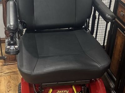 Pride Mobility Jazzy Elite HD Group 2 Heavy Duty Power Chair, Front Wheel Drive, Motorized Electric Wheelchair for Adults
