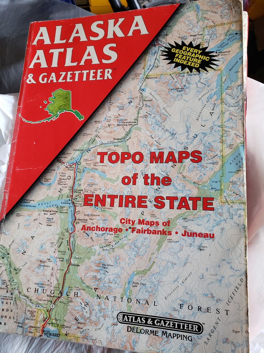 DELORME ALASKA ATLAS & GAZETTEER