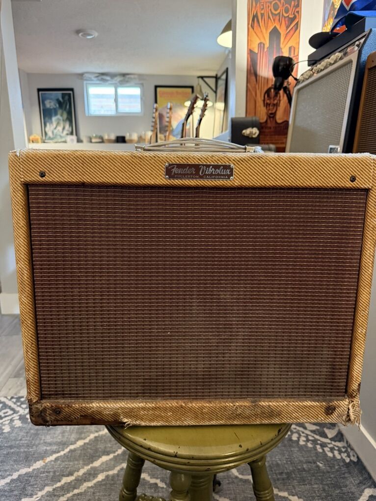 Vintage 1958 Fender Vibrolux Amp - 100% Original