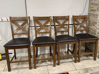 Tall kitchen / dinning chairs
