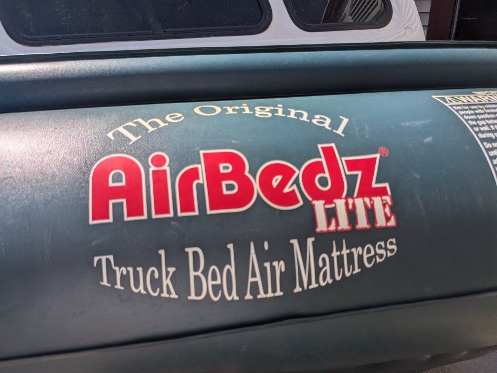 Airbedz air mattress for mid-size pickup truck bed