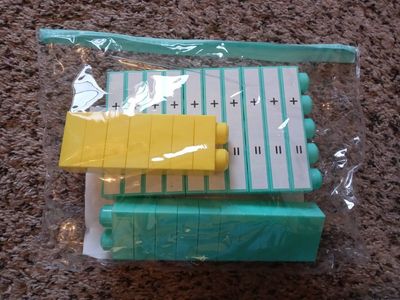 Mathlink Cubes Educational Toy - Math Manipulatives & STEM Learning Blocks (Full Set)