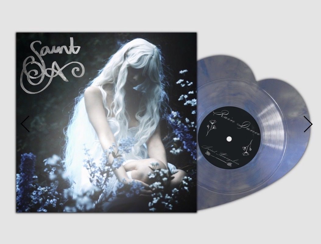Saint Avangeline SIGNED COVER-Rain Dance/Limerence Vinyl-Vertigo Vinyl Exclusive-Limited X/600 But Only 200 Signed-Numbered-NEW