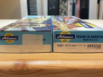 Athearn Blue Box HO Scale Lot Of 2 Freight Cars