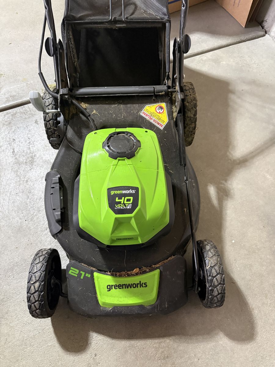 Greenworks 40v 21" Lawn Mower