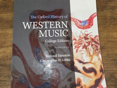 The Oxford History of Western Music 2nd Edition - College Edition