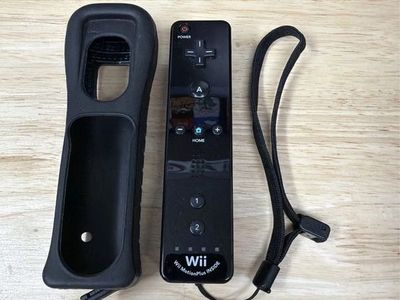 Nintendo Wii Motion Plus Remote Controller Black