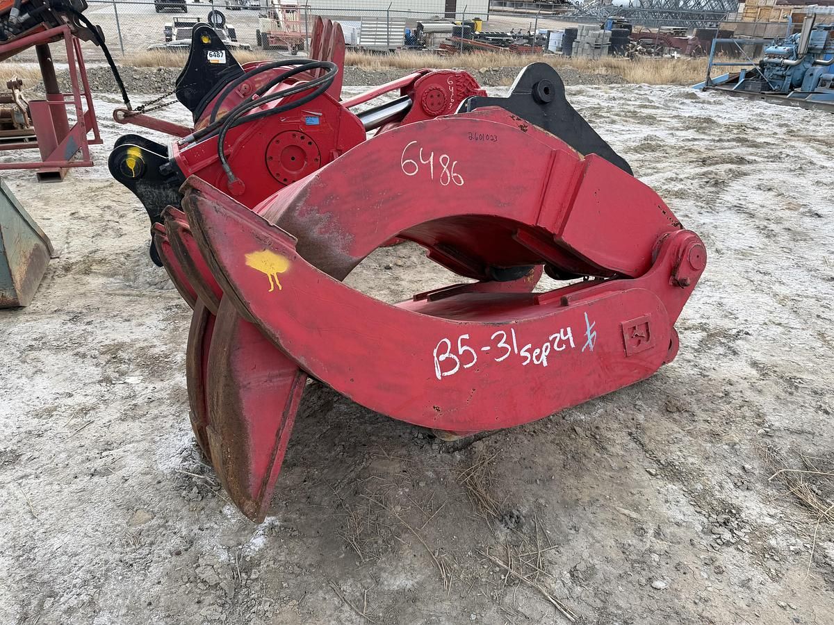 Scrap Claw Excavator Attachment Stock #2601023
