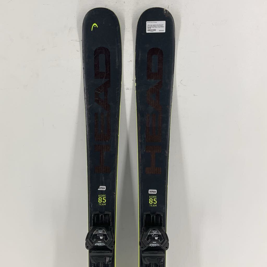 2025 Head Junior's Kore 85 Team w/ Tyrolia Attack 11 LYT Demo Bindings