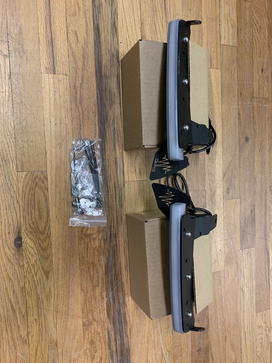 Quake LED Slim DRL Fender SPORT Chop Kit JL Jeep Wrangler JT Gladiator QTE1058 Jeep