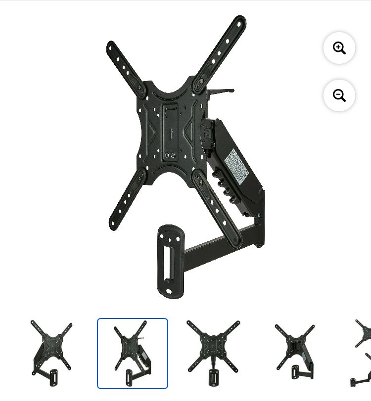 Full Motion Adjustable 65” TV Wall Mount