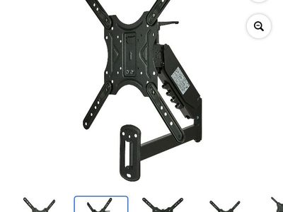 Full Motion Adjustable 65” TV Wall Mount