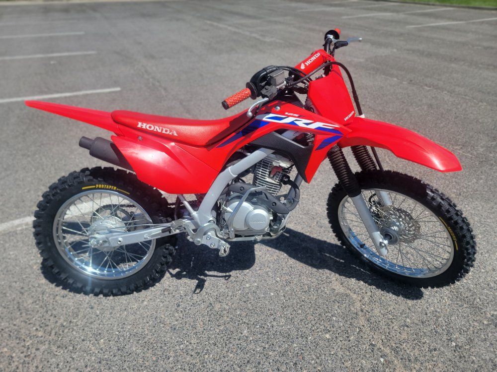 Honda CRF125F Dirt Bike Red Off-Road Motorcycle