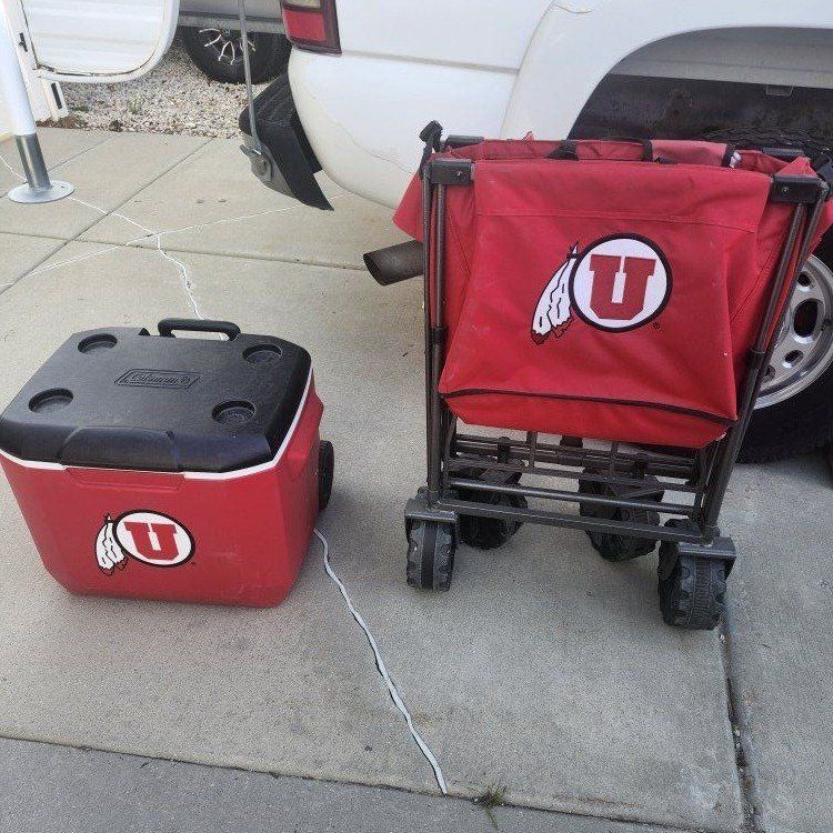 Utes wagon and cooler