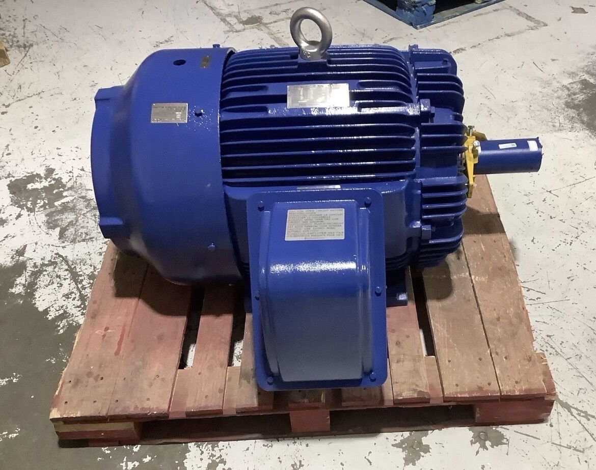 TECO WESTINGHOUSE AEHH8B-10 HB1006 AC Motor 100 Hp 460 V 1200 Rpm