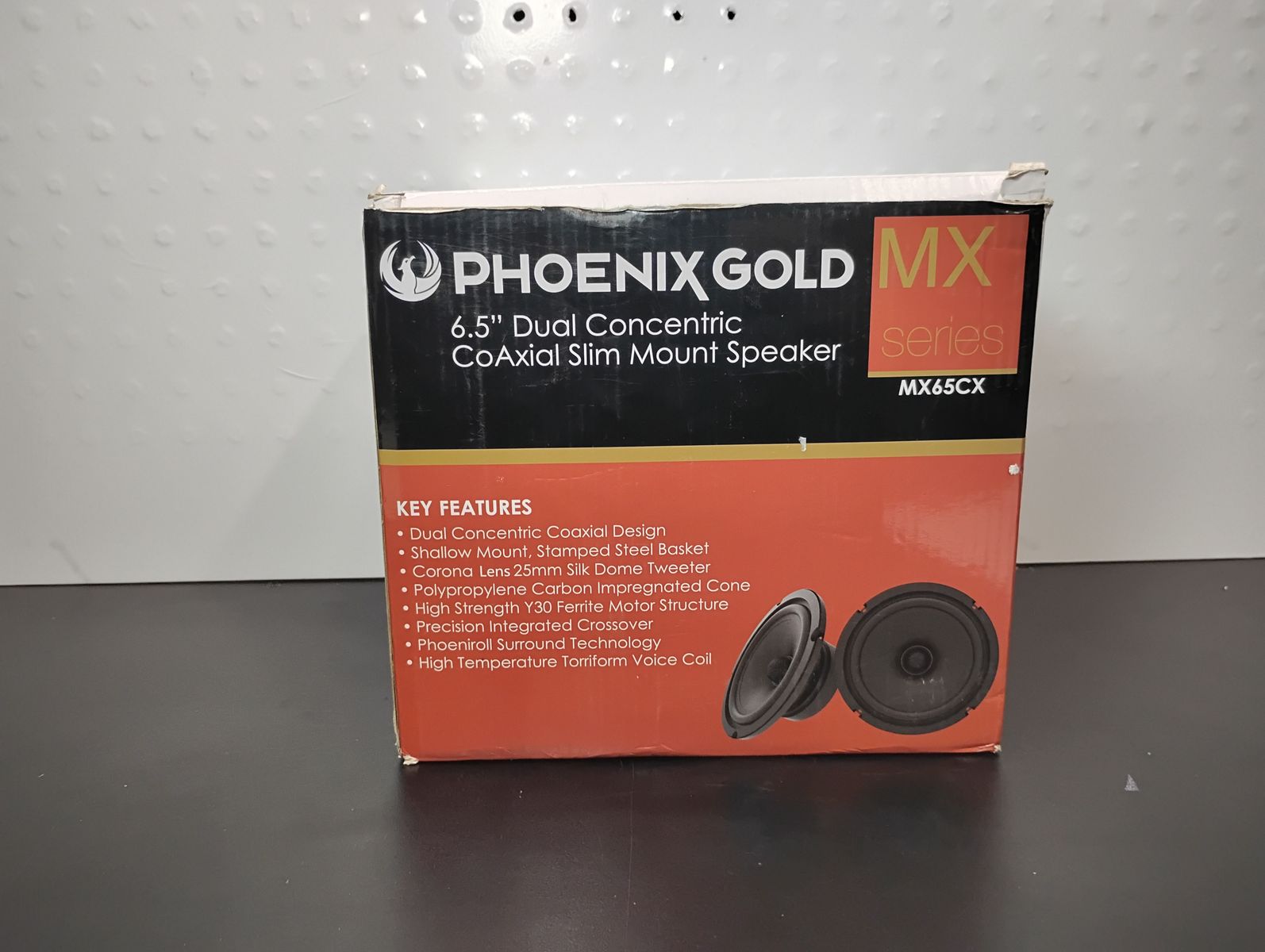 Phoenix Gold MX65CX 6.5" Dual Concentric CoAxial 150 watt Car Speakers - NEW