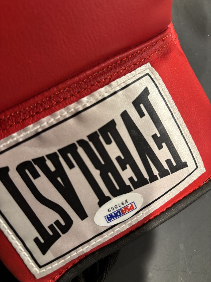 Ken Norton Signed Boxing Glove PSA