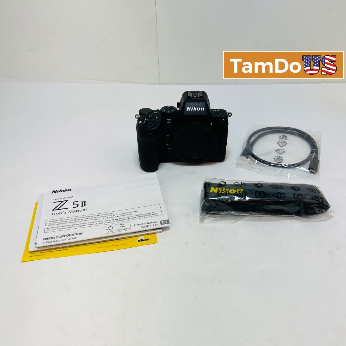 Nikon Z5II 4K Video Mirrorless Camera Body, Black, Pro-Grade, Wi-Fi Enabled