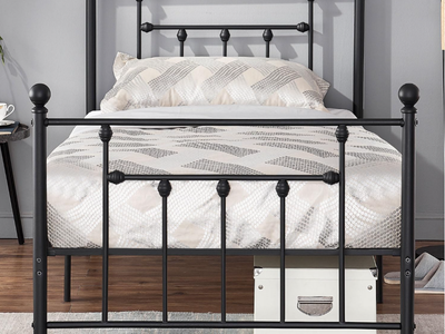 Twin mattress and bed frame