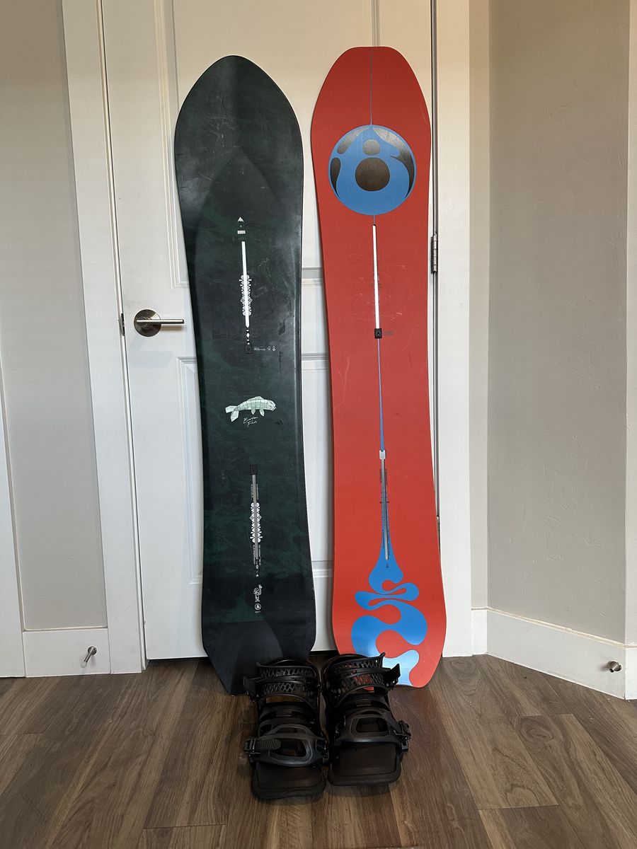 Burton Snowboards and Bindings