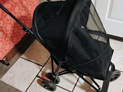 Pet Stroller for Small Dogs/Cats - Black