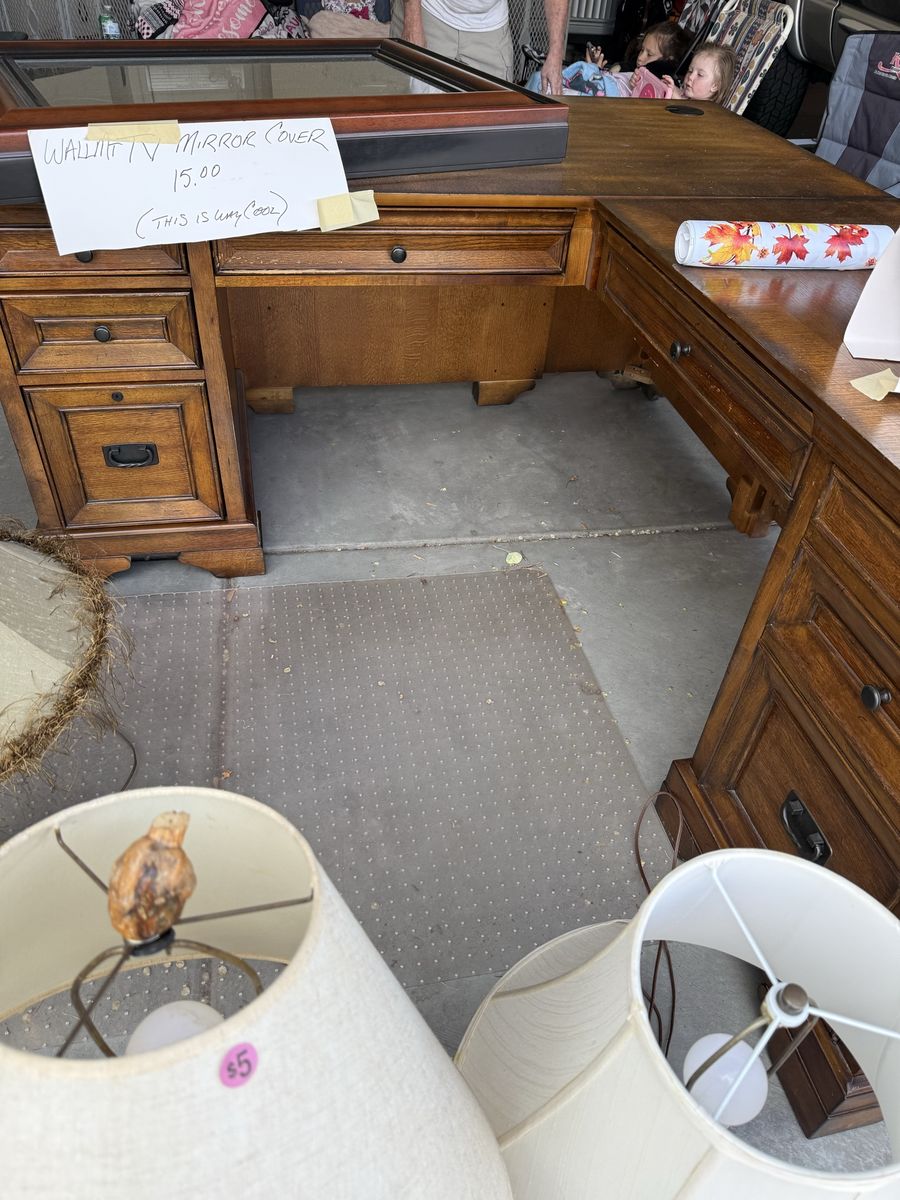 Solid Wood Computer Desk