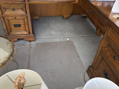 Solid Wood Computer Desk