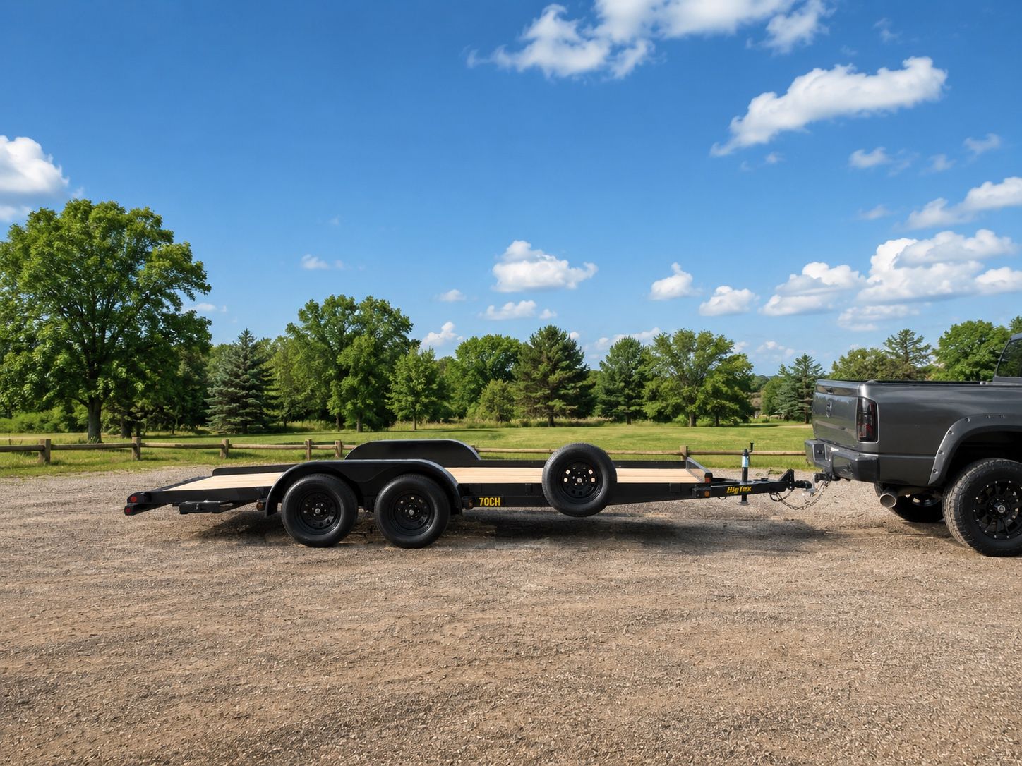7x18 Big Tex Car Hauler Trailer Rental
