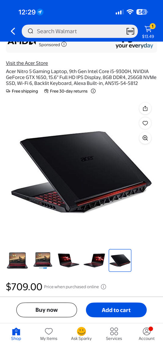 Gaming Laptop Intel I5 9th 16gb Ram Nvidia Gtx1650