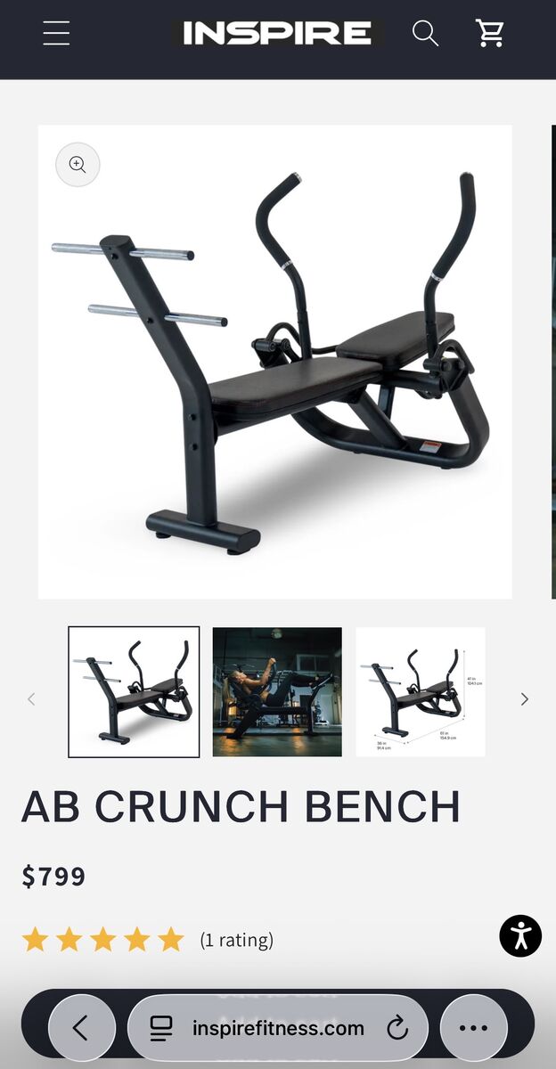 Inspire Fitness AB Crunch Bench