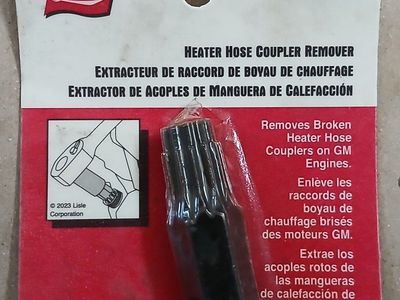 Lisle Heater Hose Coupler Remover Extractor Tool