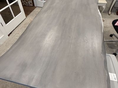 Live Edge Adjustable Crank Dining Table
