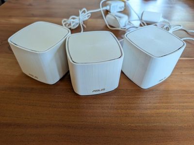 ASUS ZenWiFi XD4 AX1800 Dual-Band Mesh WiFi 6 System (3-Pack) White