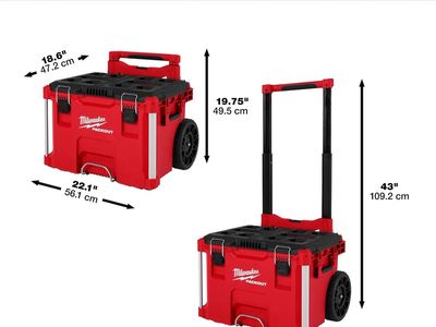Milwaukee Packout Rolling Tool Box NEW