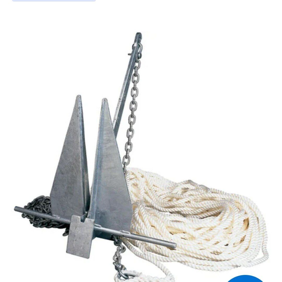 New West Marine 13lb Anchor And Rode Kit