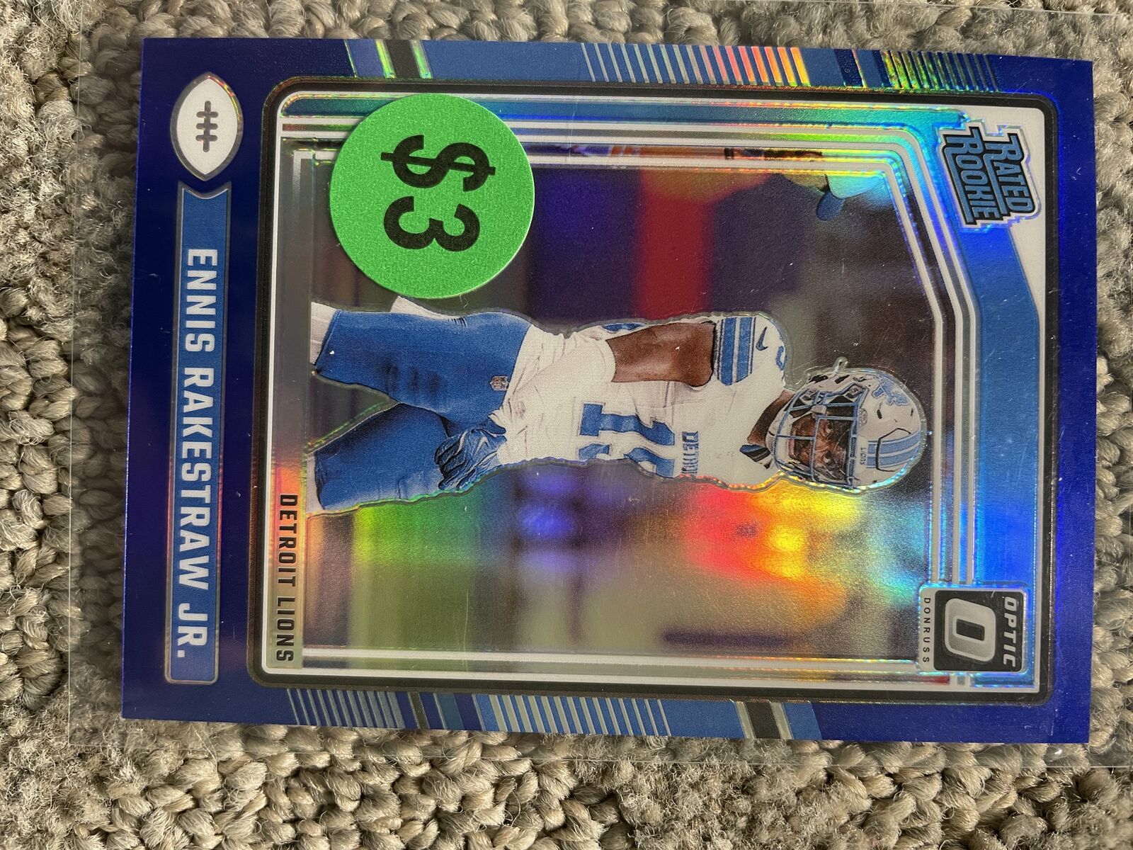 Detroit Lions trading cards $3-
