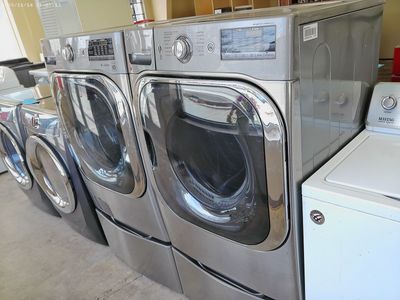LG Front Load Washer/Dryer~90 Day Guarantee~With Pedestals